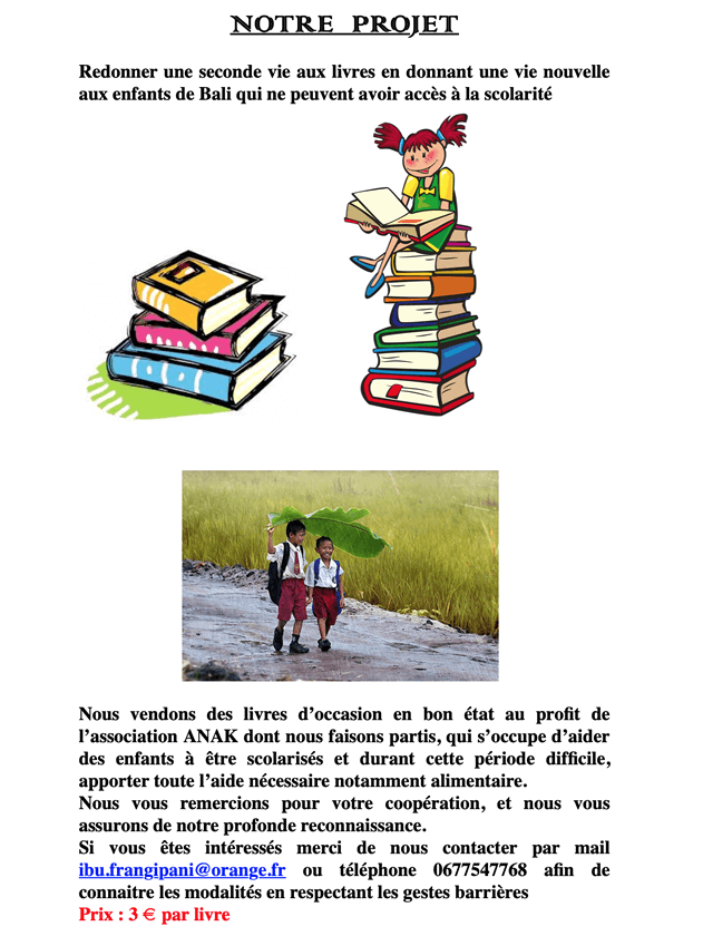 vente livres